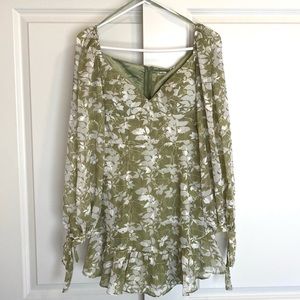 NWT Hello Molly Saint + Secret long sleeve dress